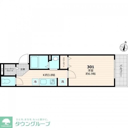 エポック風の物件間取画像